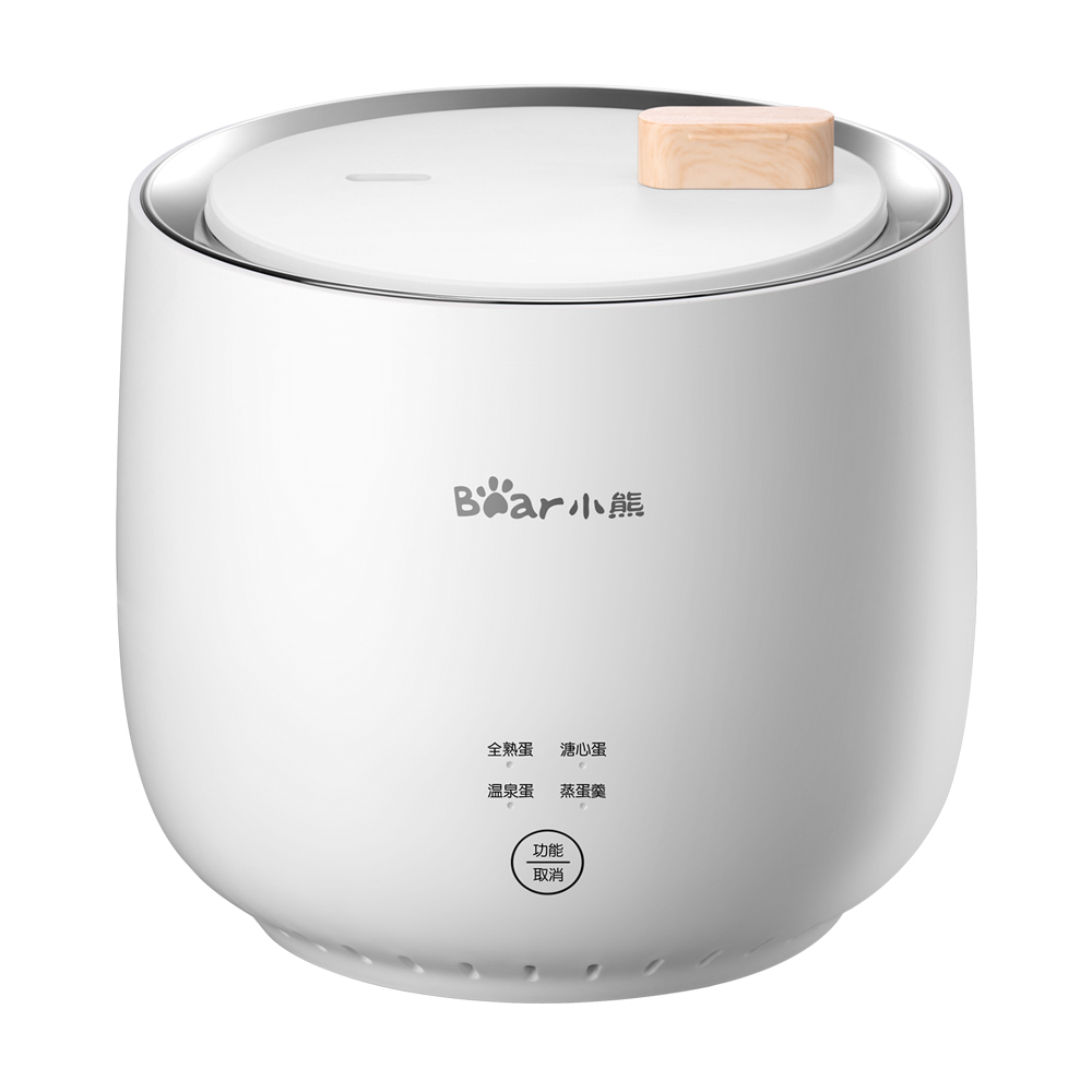 小熊清致专卖店小熊温泉蛋机煮蛋器多功能蒸鸡蛋羹神器全自动断电家用糖溏心蛋机3