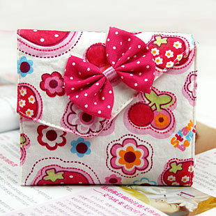 女生避免尴尬 卫生棉包 卫生巾包 纯棉斜款蝴蝶款日用型 三层,淘宝优惠券,粉丝福利购,淘宝优惠卷