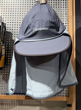 日本代购正品防晒速干拼接户外遮阳帽33570