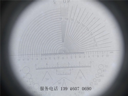 皇冠日本进口光学镜片10倍圆筒带刻度放大镜SCALE LOUPE 1002-10X - 图3
