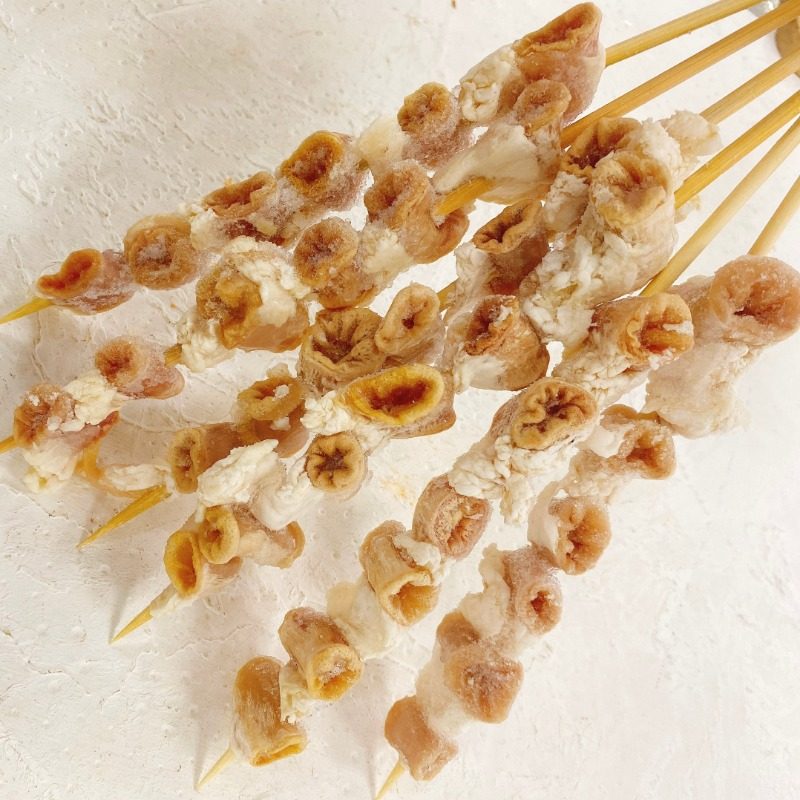 粉肠串新鲜肥肠串烧烤油炸铁板半成品猪小肠串20串多省任三包包邮,淘宝优惠券,粉丝福利购,淘宝优惠卷