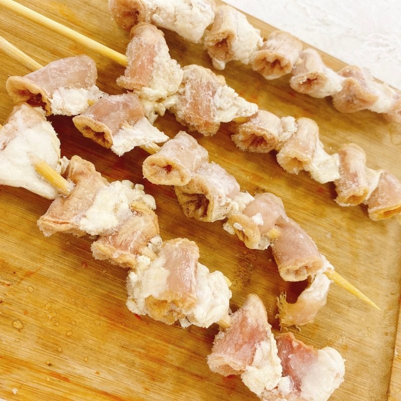 粉肠串新鲜肥肠串烧烤油炸铁板半成品猪小肠串20串多省任三包包邮,淘宝优惠券,粉丝福利购,淘宝优惠卷