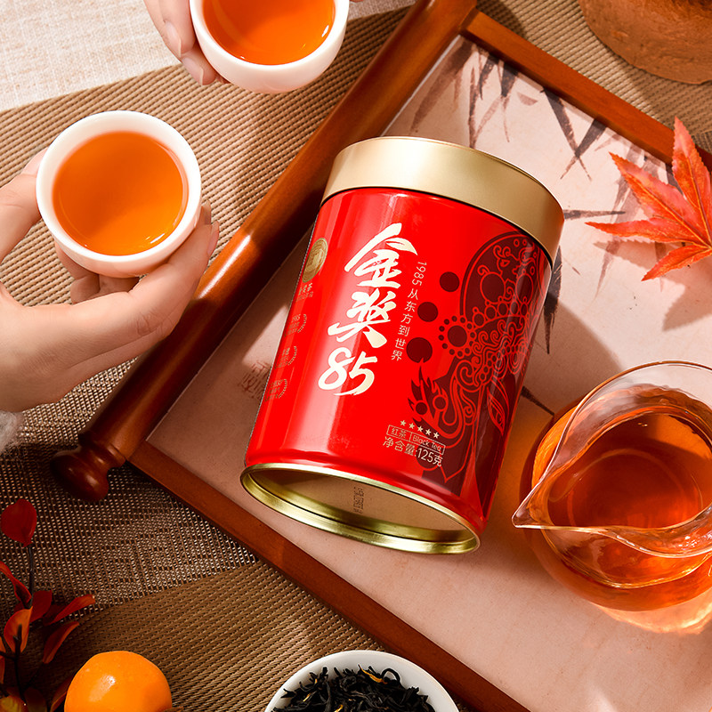 川红工夫红茶金奖85浓香型非遗特级橘糖香口粮茶叶自己喝共250g,淘宝优惠券,粉丝福利购,淘宝优惠卷
