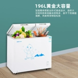 Дубы 196L холодный шкаф с большой мощностью коммерческий морозильник с двойной температурой.