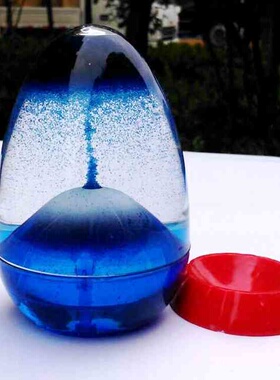 火山蛋油漏 创意坚定火热爱情沙漏 居家装饰七夕礼品