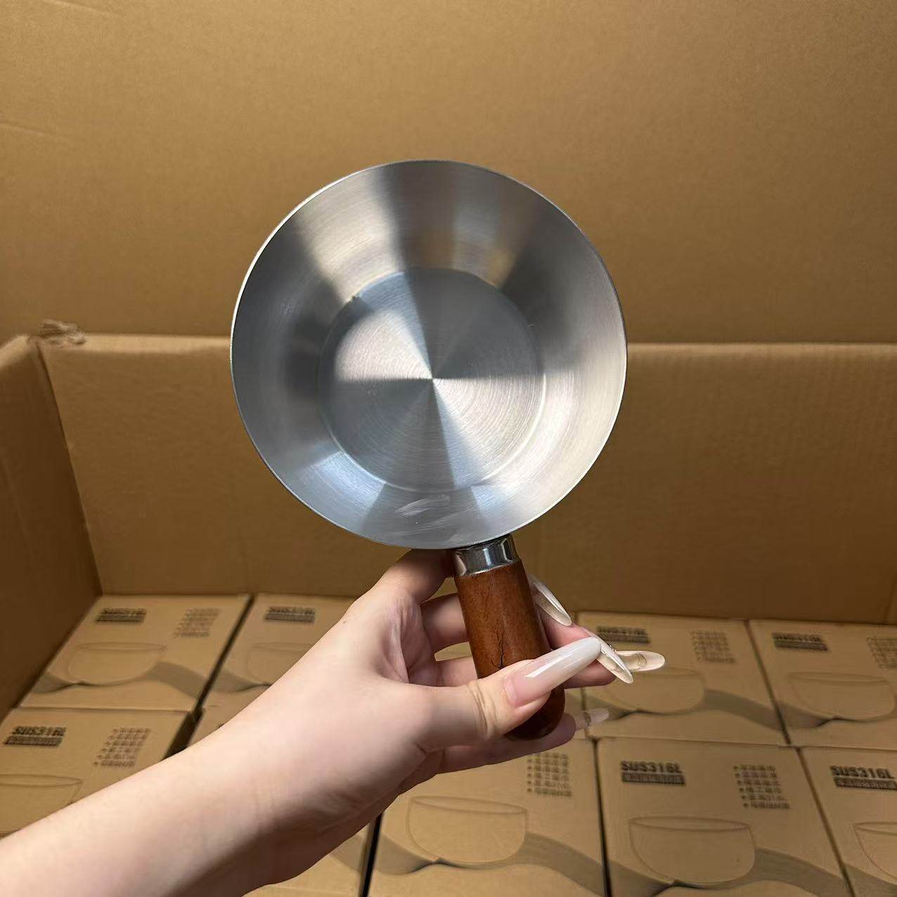 高颜值 304不锈钢一人食小锅打蛋碗可拆卸手柄家用泡面锅沙拉碗,淘宝优惠券,粉丝福利购,淘宝优惠卷