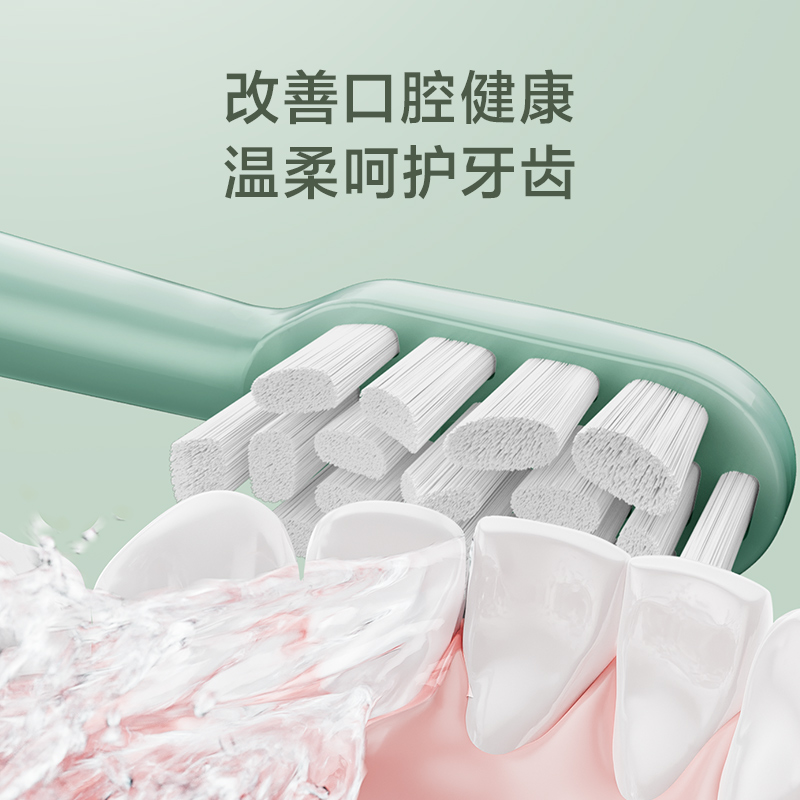 POREE博锐旗舰店博锐电动牙刷男情侣套装学生党女全自动超声波成人充电新年送礼盒3