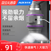 Ox Piping Blower 150 Kitchen Round Diagonal Flow Pressurization Exhaust Fan 6 Inch Exhaust Air Force Strong Wind