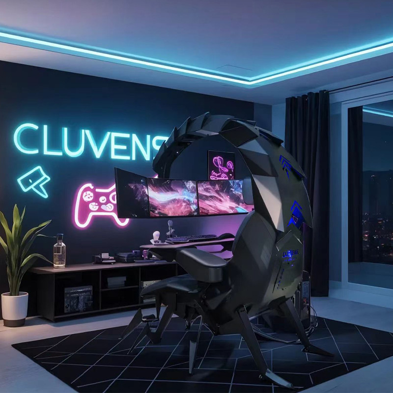 CLUVENS零重力太空舱办公学习久坐工学椅天蝎一体电脑座舱/电竞仓,淘宝优惠券,粉丝福利购,淘宝优惠卷