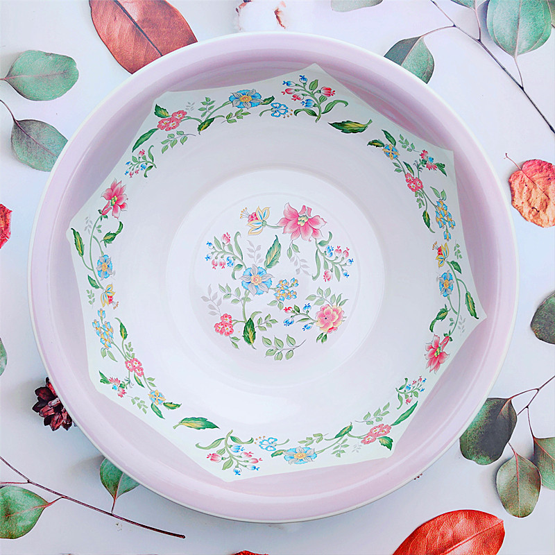 厚实搪瓷汤盆 家用汤菜盆 沙拉盆水果盆洗菜盆可加热耐高温釉下彩,淘宝优惠券,粉丝福利购,淘宝优惠卷