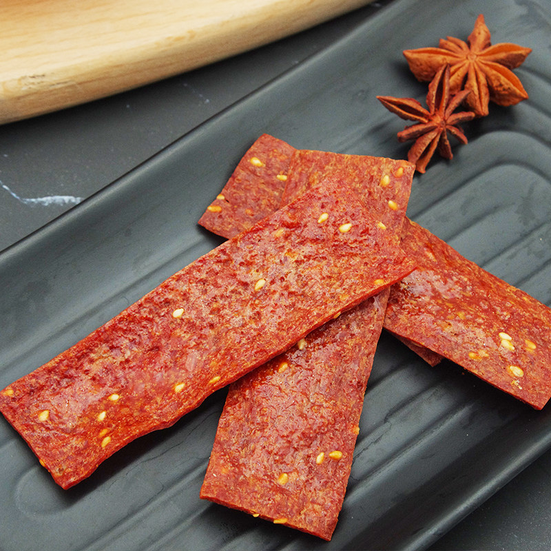 Yuyue crispy pork jerky crispy pork and chicken jerky