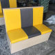 Cost-effective coffee shop milk tea shop booth sofa