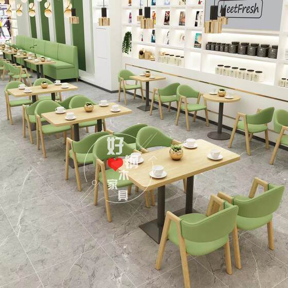Good looking dining table furniture milk tea shop good value for money
