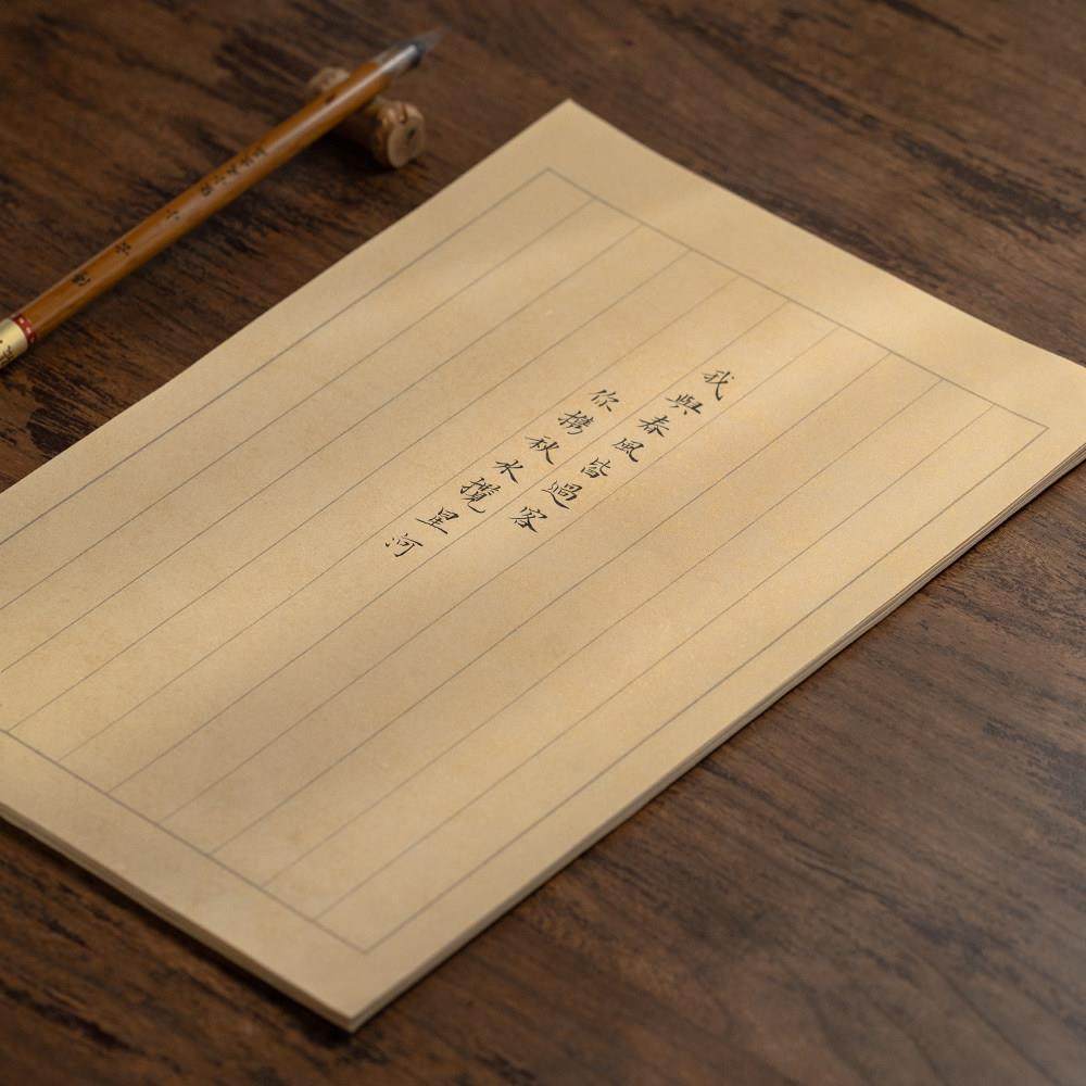 张小凤 蜡染鎏金日课纸小楷书法纸半生熟宣纸书法专用毛笔字练习,淘宝优惠券,粉丝福利购,淘宝优惠卷