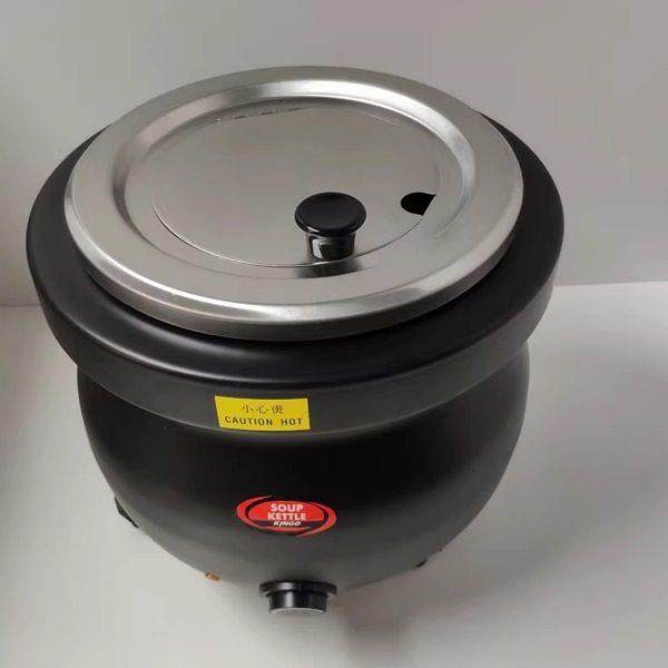 KINGO南洋精工 D8001电热黑色汤炉保温汤锅10L电子暖汤煲自助餐炉,淘宝优惠券,粉丝福利购,淘宝优惠卷