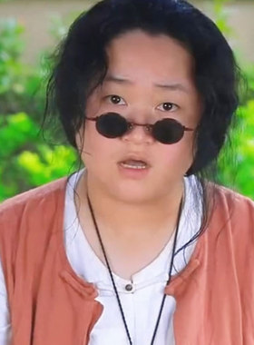 男女复古圆形小框街拍凹造太子镜