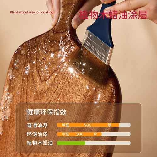 乌檀木整木砧板抗菌防霉家用水果辅食双面小案板食品级实木切菜板 - 图2