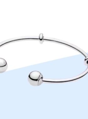 轻奢潘家纯银s925开口手