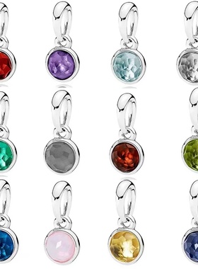 纯银手链十二月份生辰石