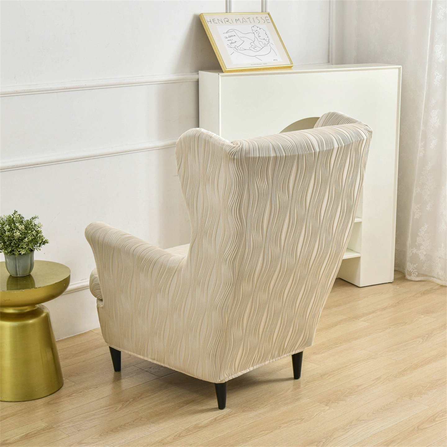 新款针织弹力老虎椅沙发套全包防滑加厚美式斯佳蒙老虎凳沙发罩,淘宝优惠券,粉丝福利购,淘宝优惠卷