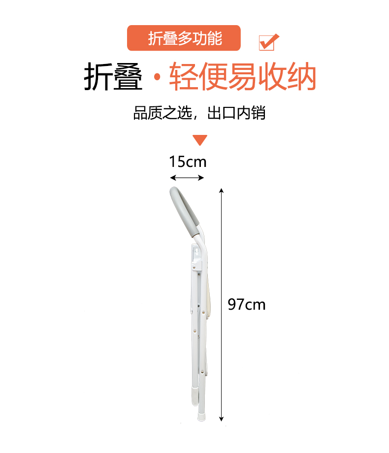 YSF梯子折叠家用多功能室内简约家用椅子扶梯电脑椅子二步梯 - 图1