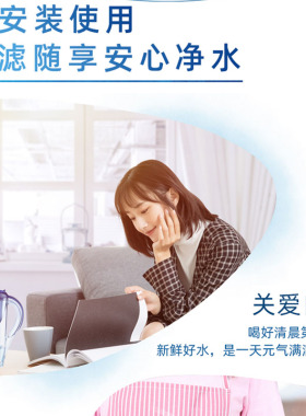 过滤水壶净水壶适用碧然德滤芯