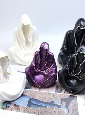 巫师树脂创意树脂装饰摆件北欧
