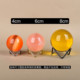 Raw stone display rack ornament bracket metal iron crystal ball base geometric decorative strange stone jade ore base