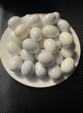 鸡蛋石头蛋天然瘦求按摩石头鹅卵石手把玩小鸡蛋山鸡蛋蛋白石鸡蛋