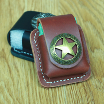 Genuine leather enlarge lighter leather jacket zippo rearmor machine leather cover Zorro 912S rearmor thickened customised cover