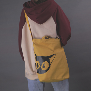 慵懒风韩版原宿ulzzang复古帆布包