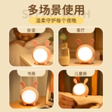 Светодиодный ночник для кровати, настольная лампа для кормящих грудью для матери и ребенка, дистанционное управление, защита глаз, коллекция 2021