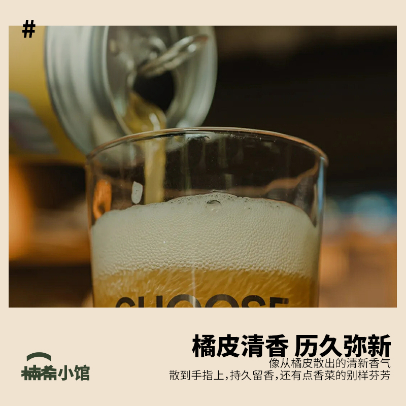 【楠希小馆】丢橘子果味tripSmith行匠罐装小麦国产精酿啤酒330ml - 图0