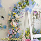 Monet garden landscaping waterfall artificial flowers