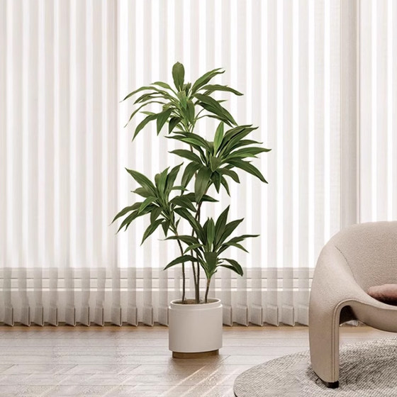 Large fake flower living room plant decoration