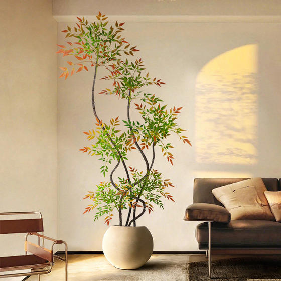 Nandina bamboo simulated green plants exquisite indoor living room decoration