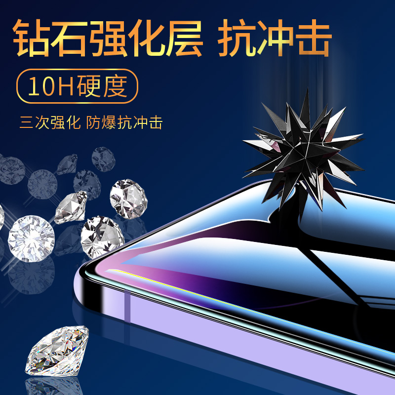 适用华硕Zenfone7防窥钢化膜全屏ZS670KS磨砂膜360度防偷窥asuszenfone7pro防蓝光ZS671KS防指纹防隐私屏保膜 - 图3