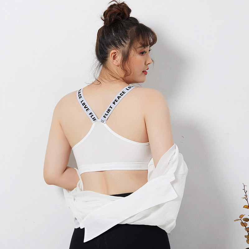 运动防震大码mm200斤少女学生文胸 童兰帝文胸