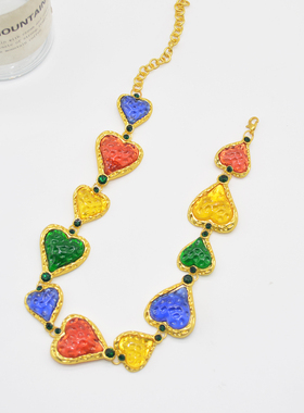 其他合金锁骨链女复古项链