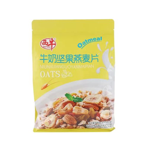 西牛水果牛奶燕麦片速溶即食营养早餐燕麦健康饱腹强冲饮品小袋装 - 图2