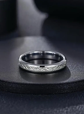 欧美新款雾凇纹陨石丝钨钢金球体