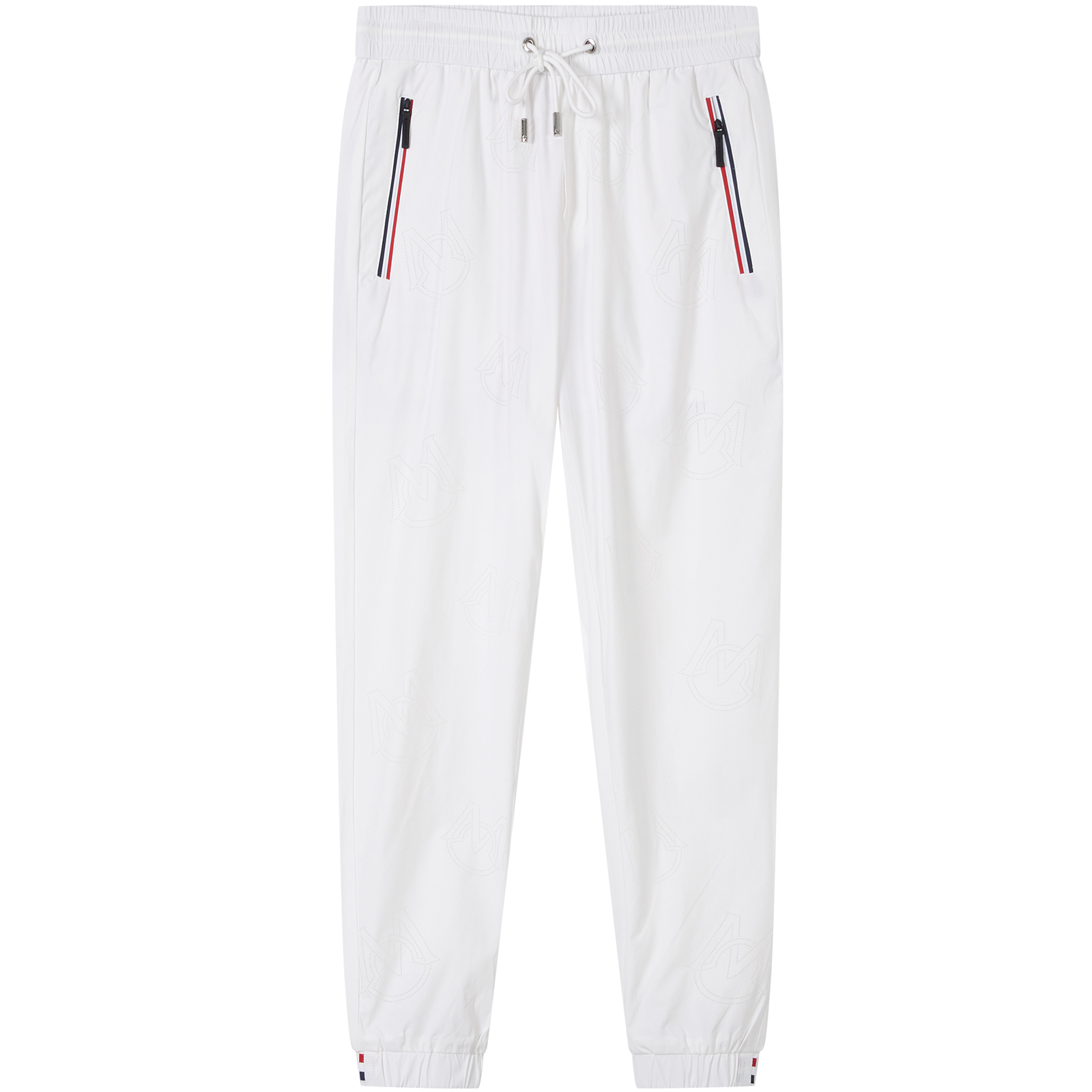 ZOUK高街裤子男潮牌痞帅高端卫裤字母镂空设计感运动休闲裤男夏季 - 图3