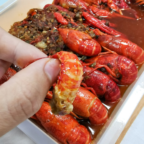 国联水产龙霸麻辣小龙虾蒜蓉十三香调味加热即食速冻商用半成品 - 图2