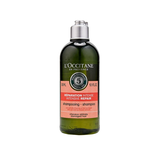 L'occitane, травяная восстанавливающая сухая питательная эссенция, шампунь, 300 мл