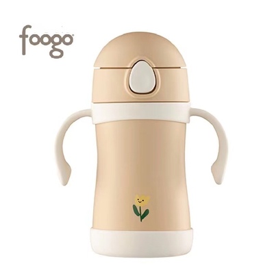 韩国膳魔foogo儿童保温杯宝宝鸭嘴杯婴幼儿学饮水杯幼儿园吸管杯 - 图3