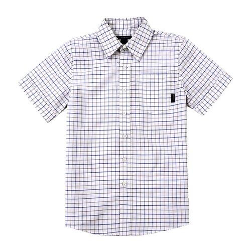 伊顿纪德校服童装学院夏装衬衣夏季学院格子短袖衬衫09C227 - 图1