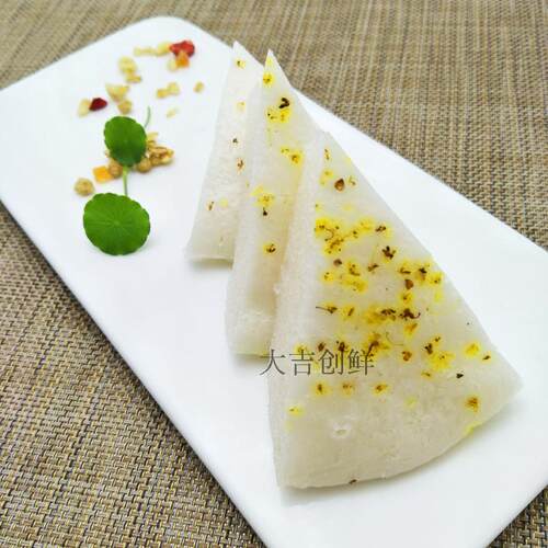 峰仔白糖桂花糕 发糕传统手工速冻糕点 糯米糕半成品小吃早餐点心 - 图2