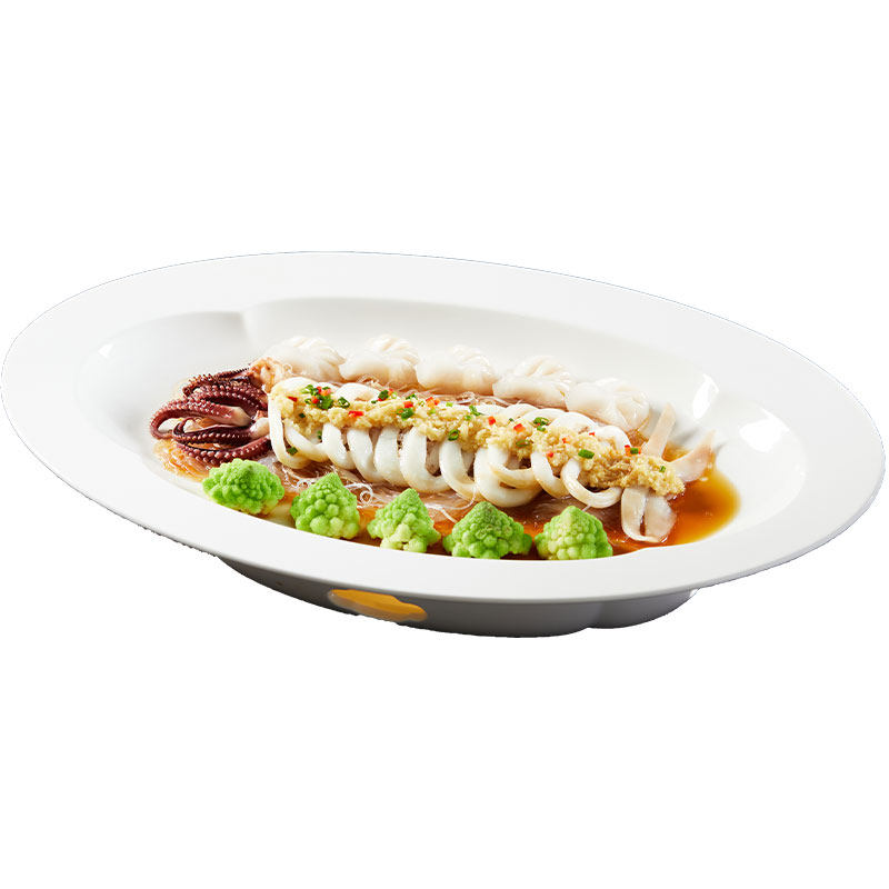 明丽肴粉丝鱿鱼蒜蓉免切新鲜鱿鱼铁板海鲜海鲜四宝冷冻半成品商用,淘宝优惠券,粉丝福利购,淘宝优惠卷