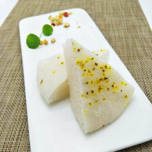 峰仔白糖桂花糕 发糕传统手工速冻糕点 糯米糕半成品小吃早餐点心 - 图0