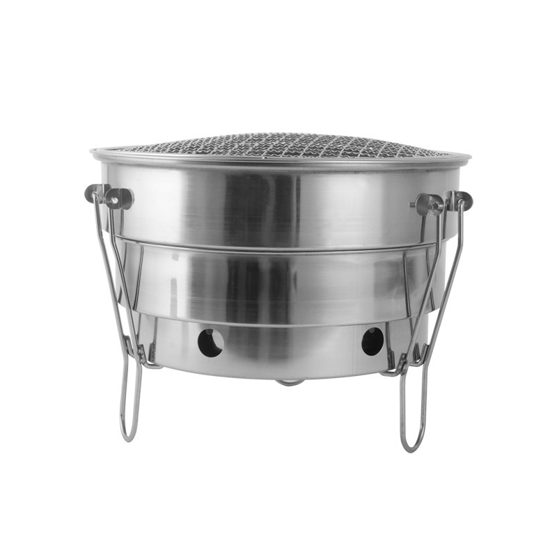 Barbecue utensils, stainless steel folding barbecue stove - 图2